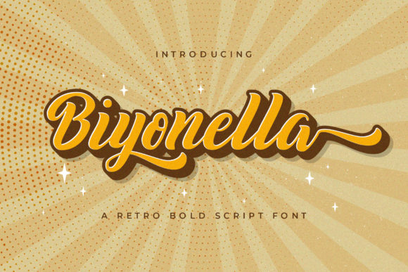 Biyonella: A Bold Script Font for Impactful Branding