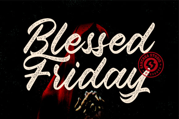 Blessed Friday: A Handwritten Font for Thoughtful Editorial Design