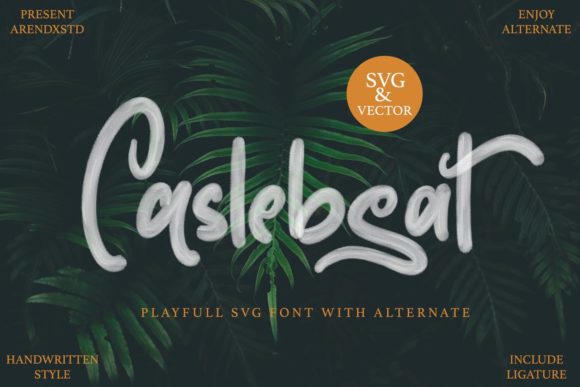 Caslebeat: The Handwritten Font That Elevates Your Campaigns