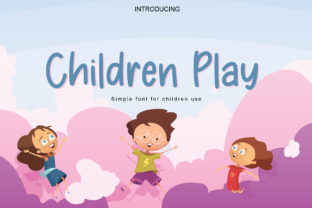 Children Play: A Script Handwritten Font for Digital Branding and Web Design