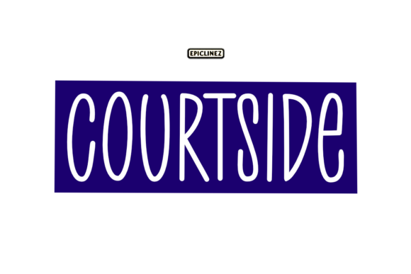 Courtside: A Playful Script Font for Creative Projects