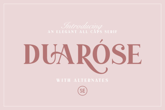 Duarose: A Serif Font That Elevates Editorial Design