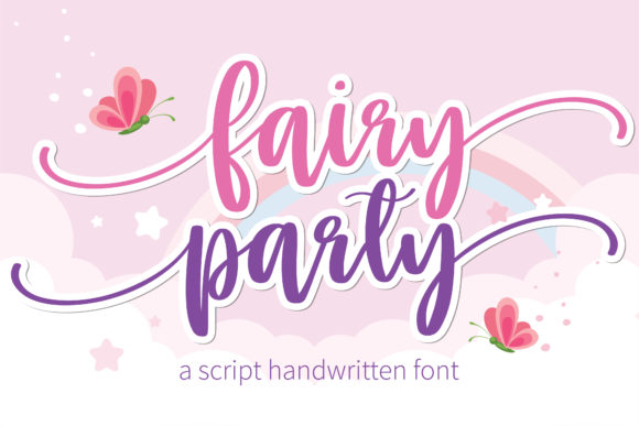 Fairy Party Script Font for Elegant Branding