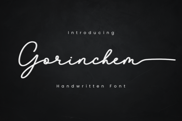 Gorinchem: A Script Handwritten Font for Creative Web Design