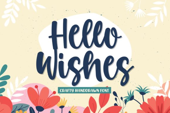 Hello Wishes: A Delicate Handwritten Font for Creative Makers