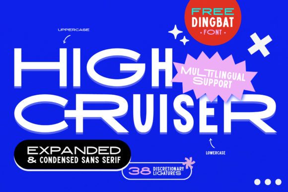 High Cruiser Font for Handmade Creativity