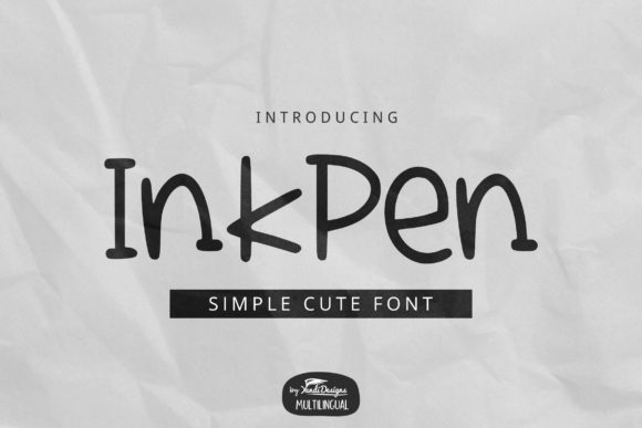 InkPen: A Quirky Script Font for Creative Designers