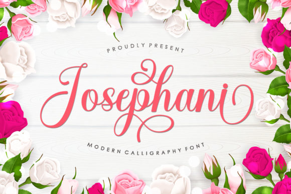 Josephani: A Sweet Script Font for Digital Marketing and Branding