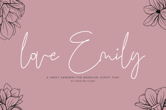 Love Emily: A Sweet Script Font for Chic Branding