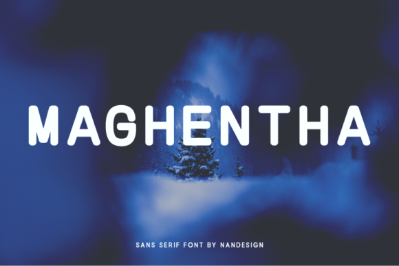 Maghentha: A Versatile Sans Serif Font for Editorial Design