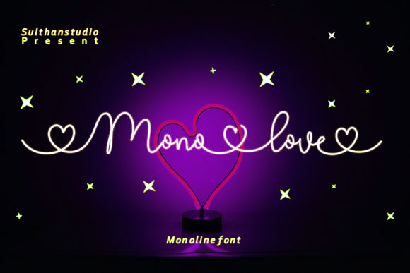 Mono Love: A Sweet Handwritten Font for Branding Magic
