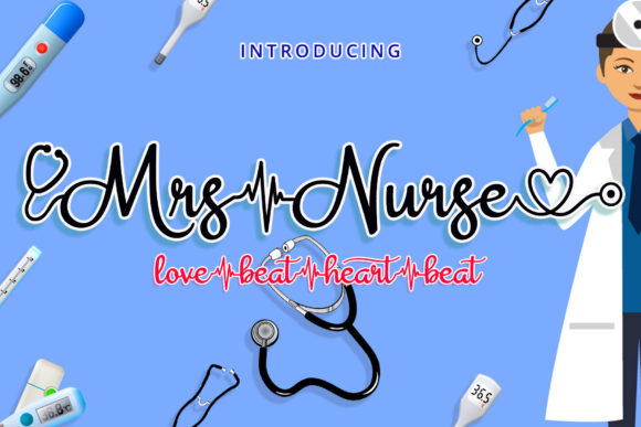 Mrs Nurse Font for Modern Editorial Design