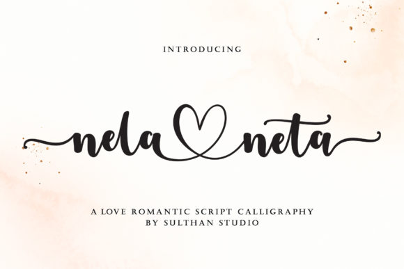 Nela Neta Font for Handmade Branding and Creative Projects