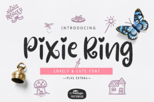 Pixie Ring Font for Playful and Professional Branding