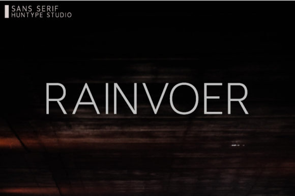 Rainvoer Font: A Modern Sans Serif for Design Professionals