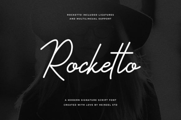 Rocketto: A Handwritten Font That Elevates Branding