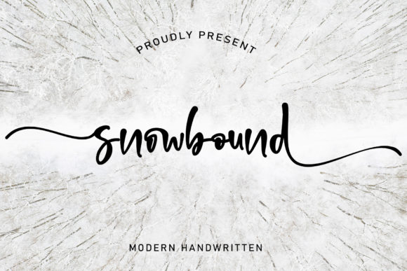 Snowbound: A Sweet Script Font for Handmade Creations
