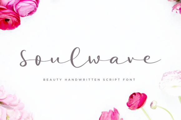 Soulwave: A Delicate Script Font for Elegant Design