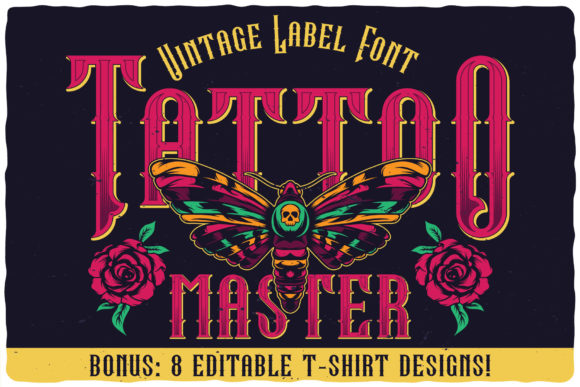 Tattoo Master Font for Bold Visual Impact