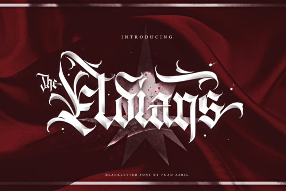 The Eldians: A Blackletter Font for Timeless Editorial Design
