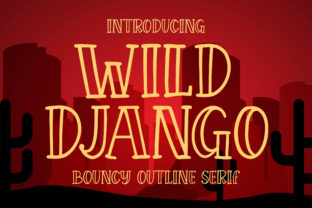 Wild Django: A Bouncy Serif Font for Editorial Design