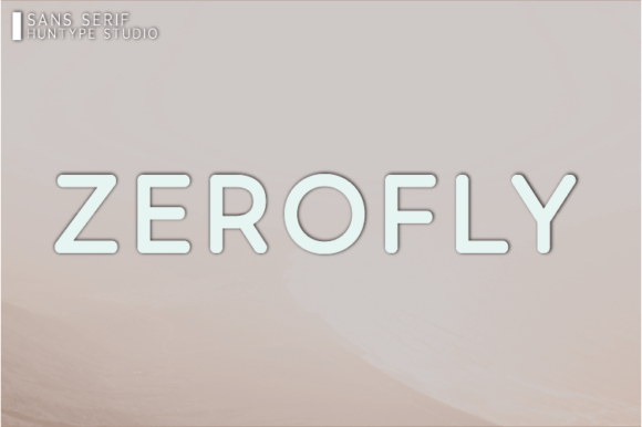 Zerofly: A Clean Sans Serif Font for Modern Branding